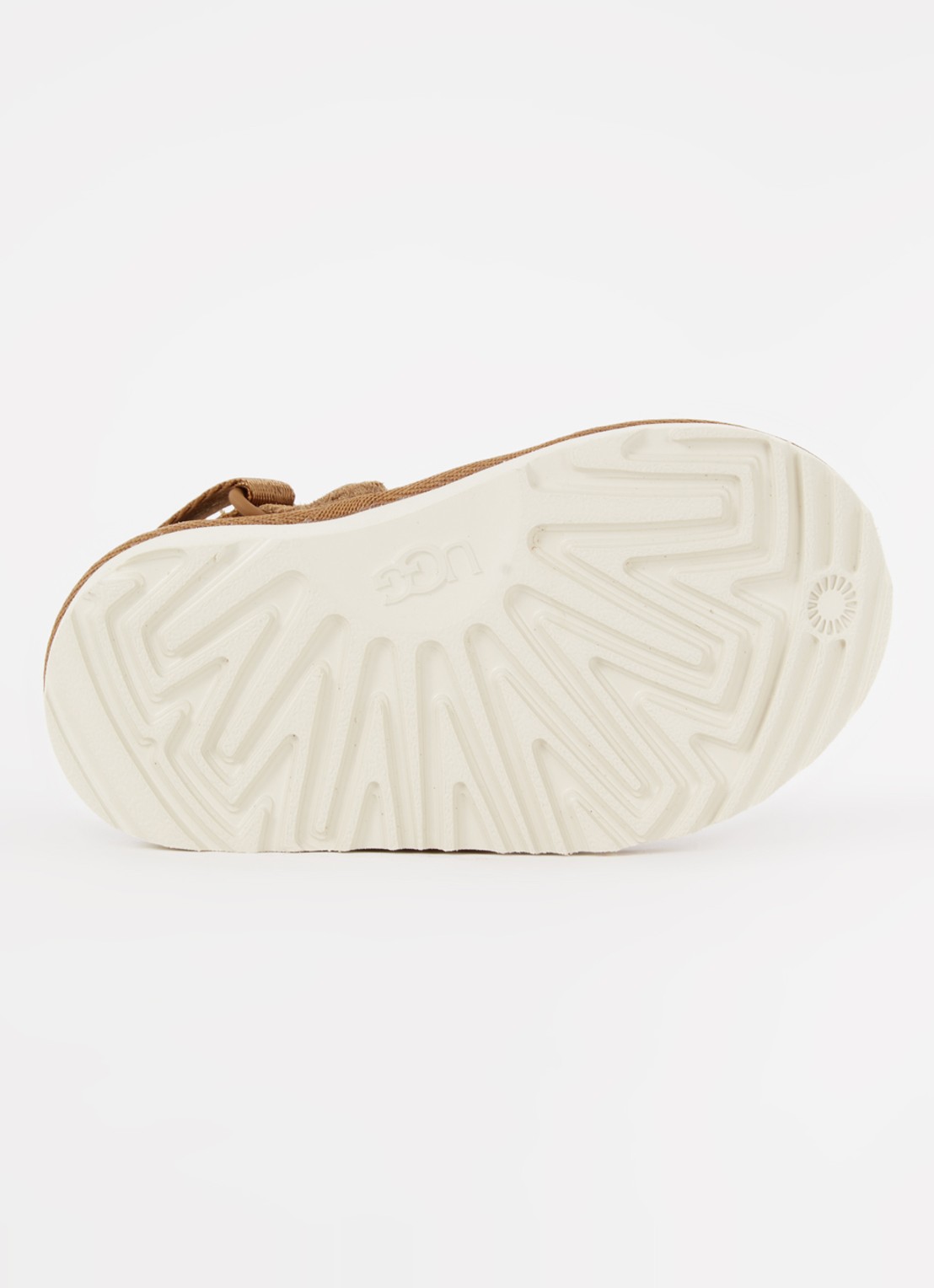 UGG Goldenstar muiltje van suède - detail 4 kastanjebruin