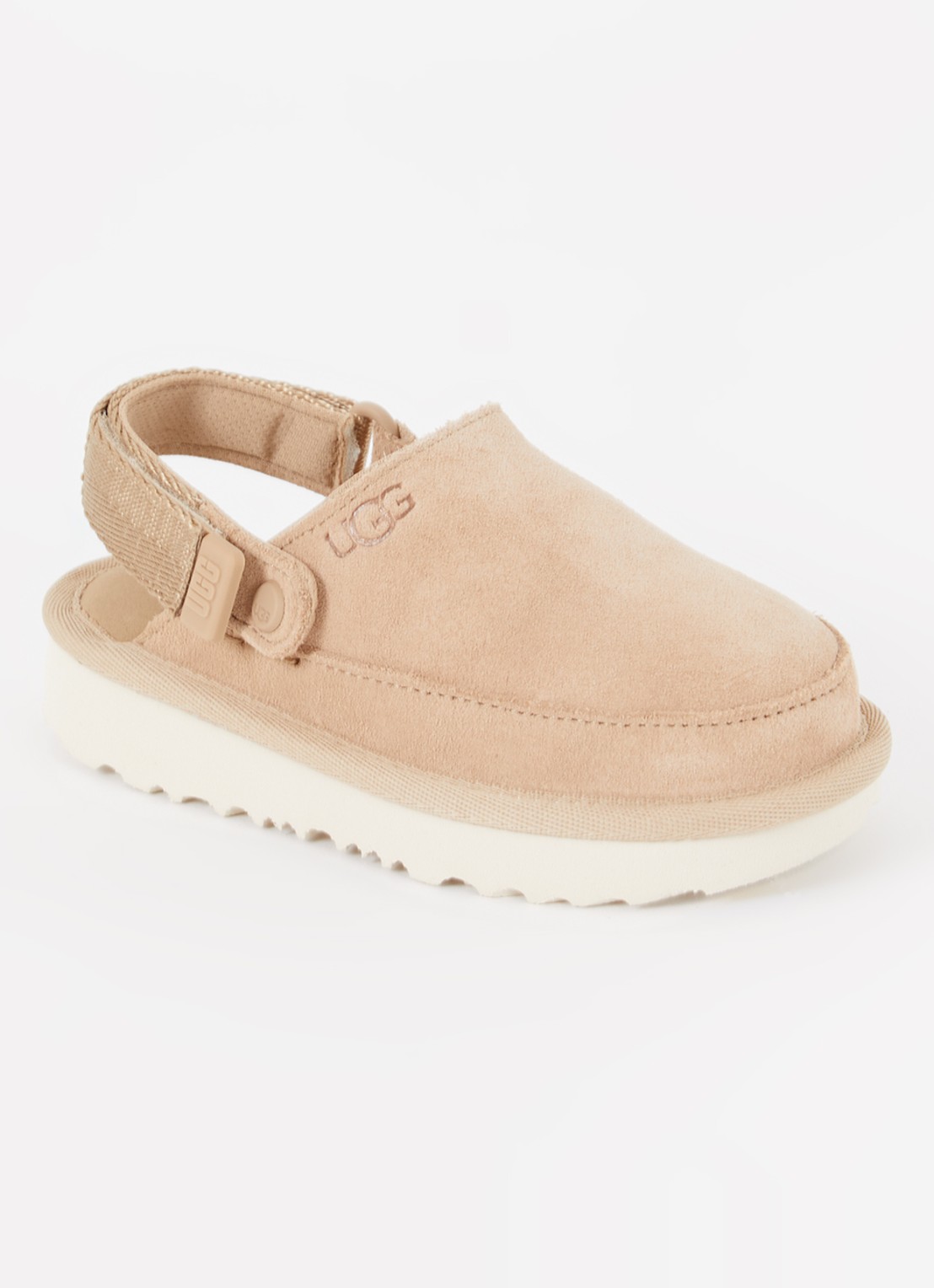 UGG Goldenstar muiltje van suède - voorkant 3 beige