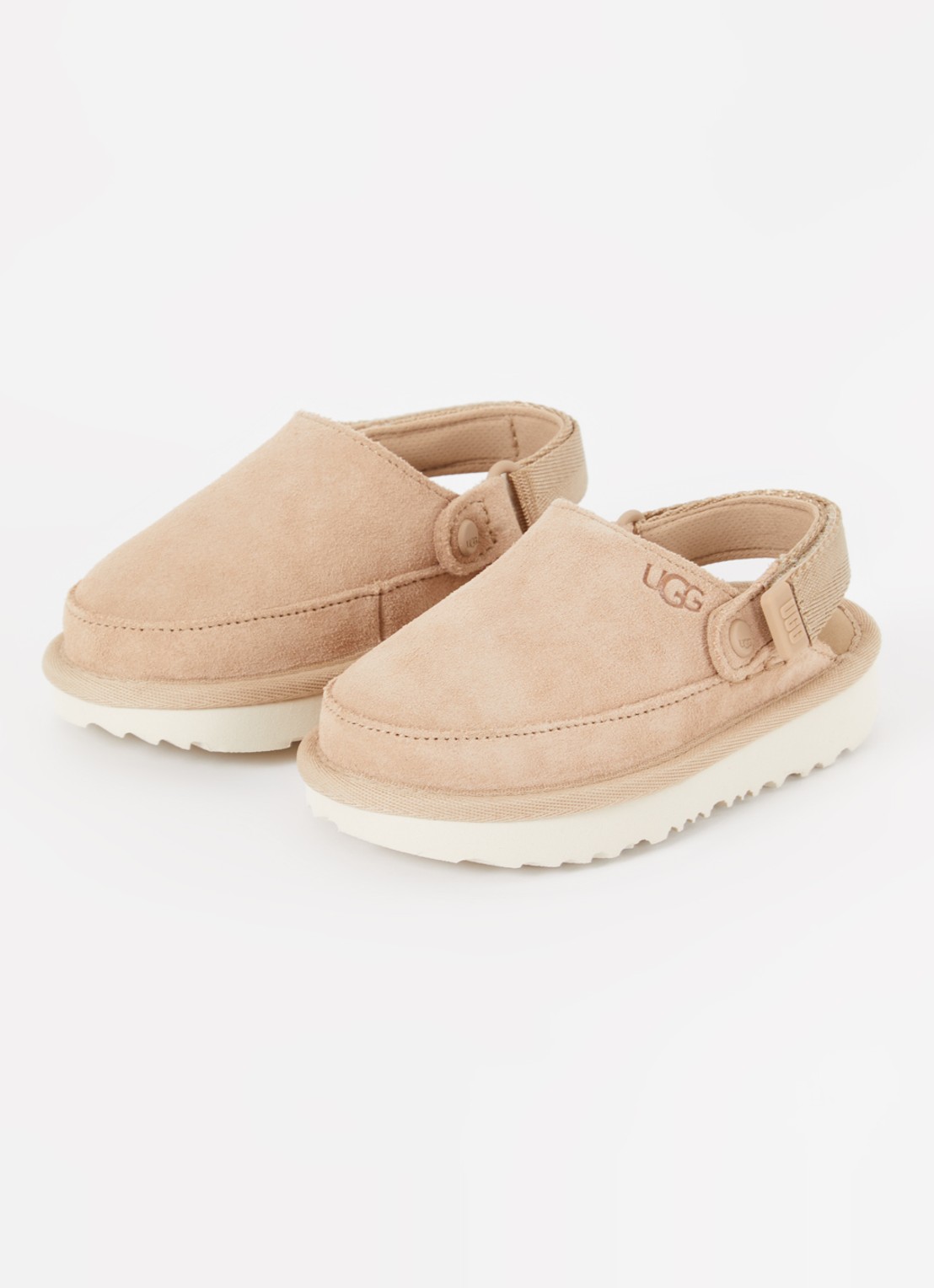 UGG Goldenstar muiltje van suède - voorkant 4 beige