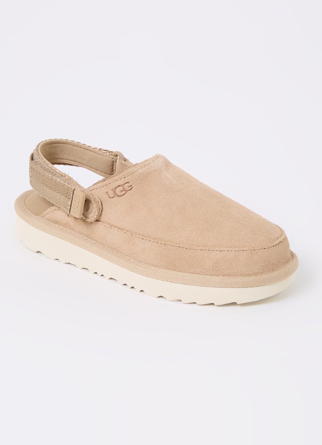 UGG Goldenstar muiltje van suède - voorkant 5 beige