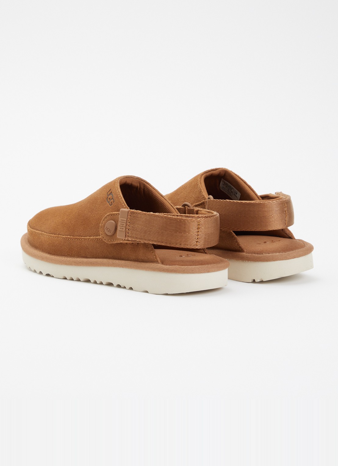 UGG Goldenstar muiltje van suède - achterkant 4 hazelnootbruin
