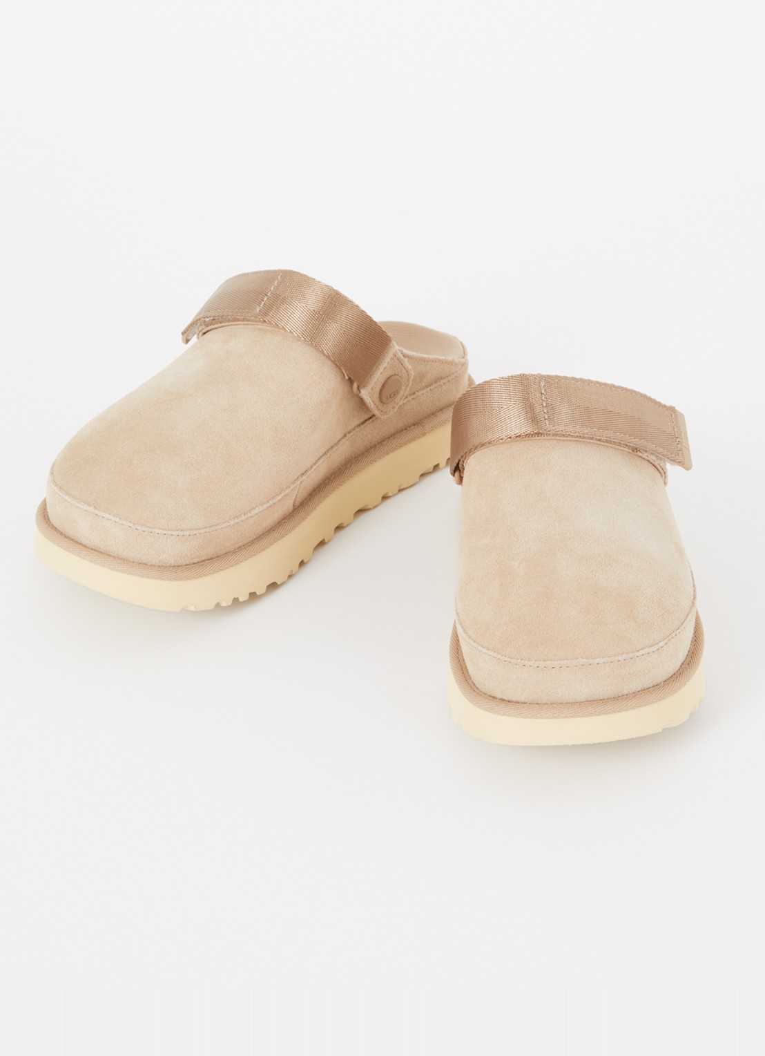 UGG Goldenstar muiltje van suède - detail 3 beige