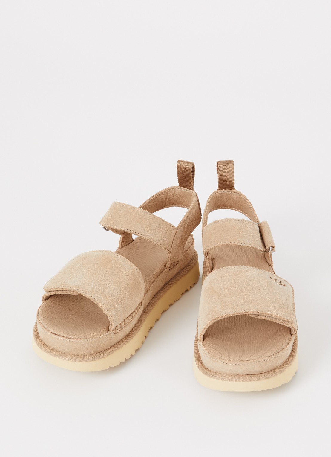 UGG Goldenstar sandaal van suède - detail 3 beige