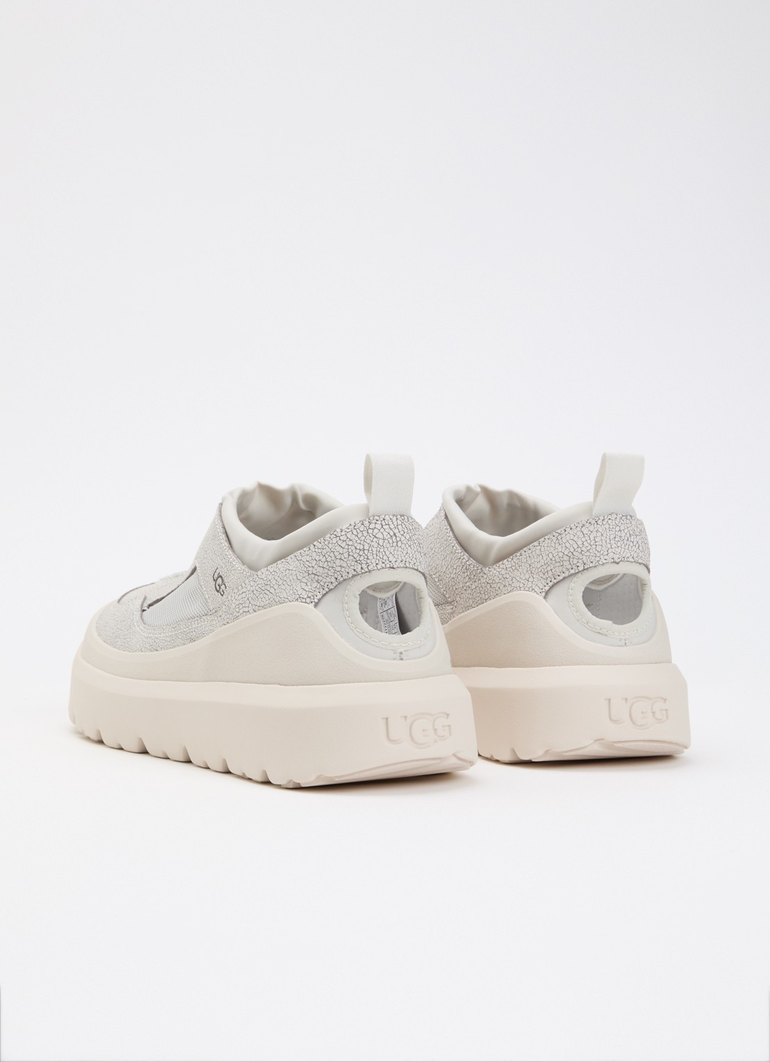 UGG Heritage Utility Axoid sneaker van leer - achterkant wit