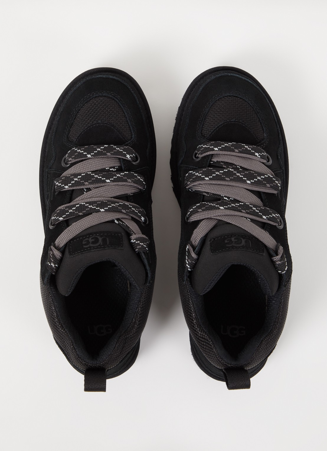 UGG Lo Lowmel sneaker met mesh details - detail 3 zwart