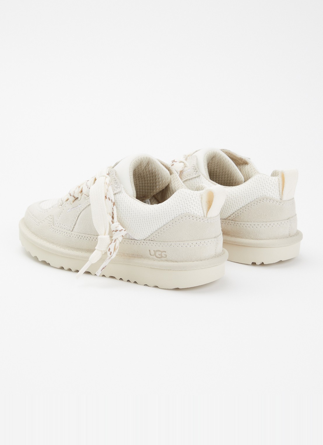 UGG Low Lowmel sneaker van suède - achterkant 3 beige