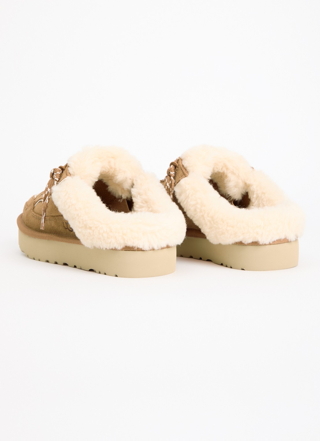 UGG Lowmel muiltje van suède - achterkant 5 camel