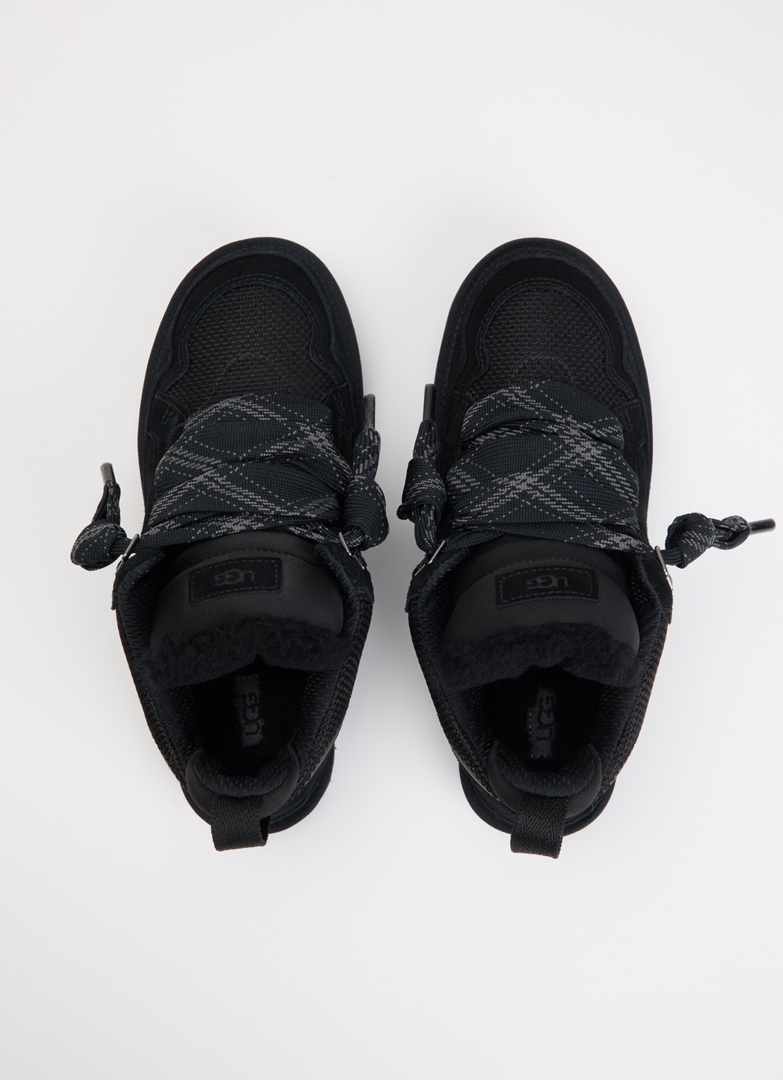 UGG Lowmel sneaker met suède details - detail 4 zwart