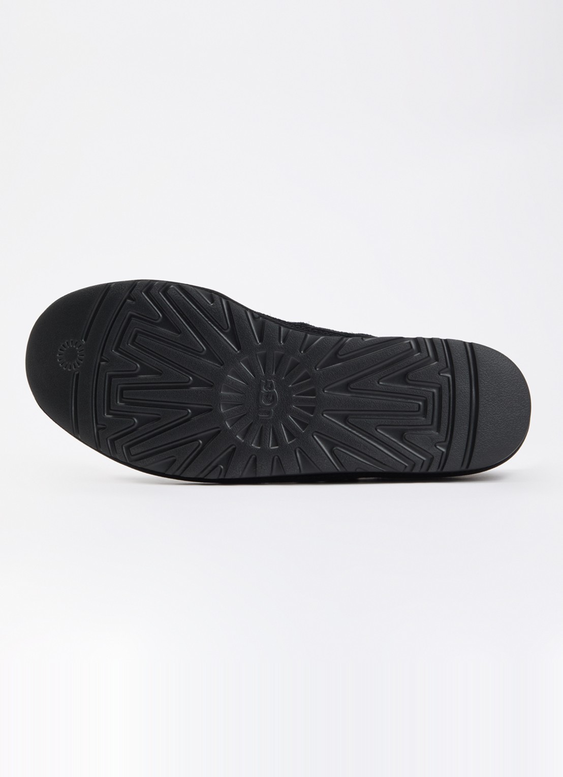 UGG Minimel sneaker met suède details - detail 4 zwart
