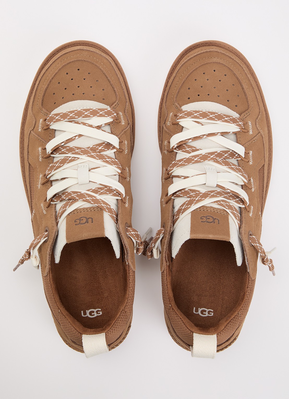 UGG Minimel sneaker van suède - detail 4 lichtbruin