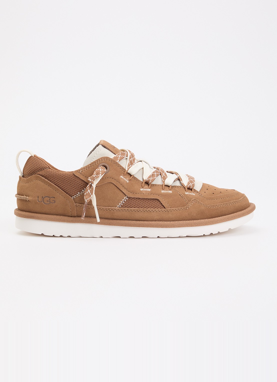 UGG Minimel sneaker van suède - voorkant lichtbruin