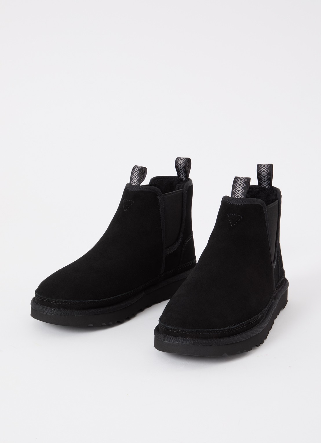 UGG Neumel chelsea boot van suède - detail 2 zwart