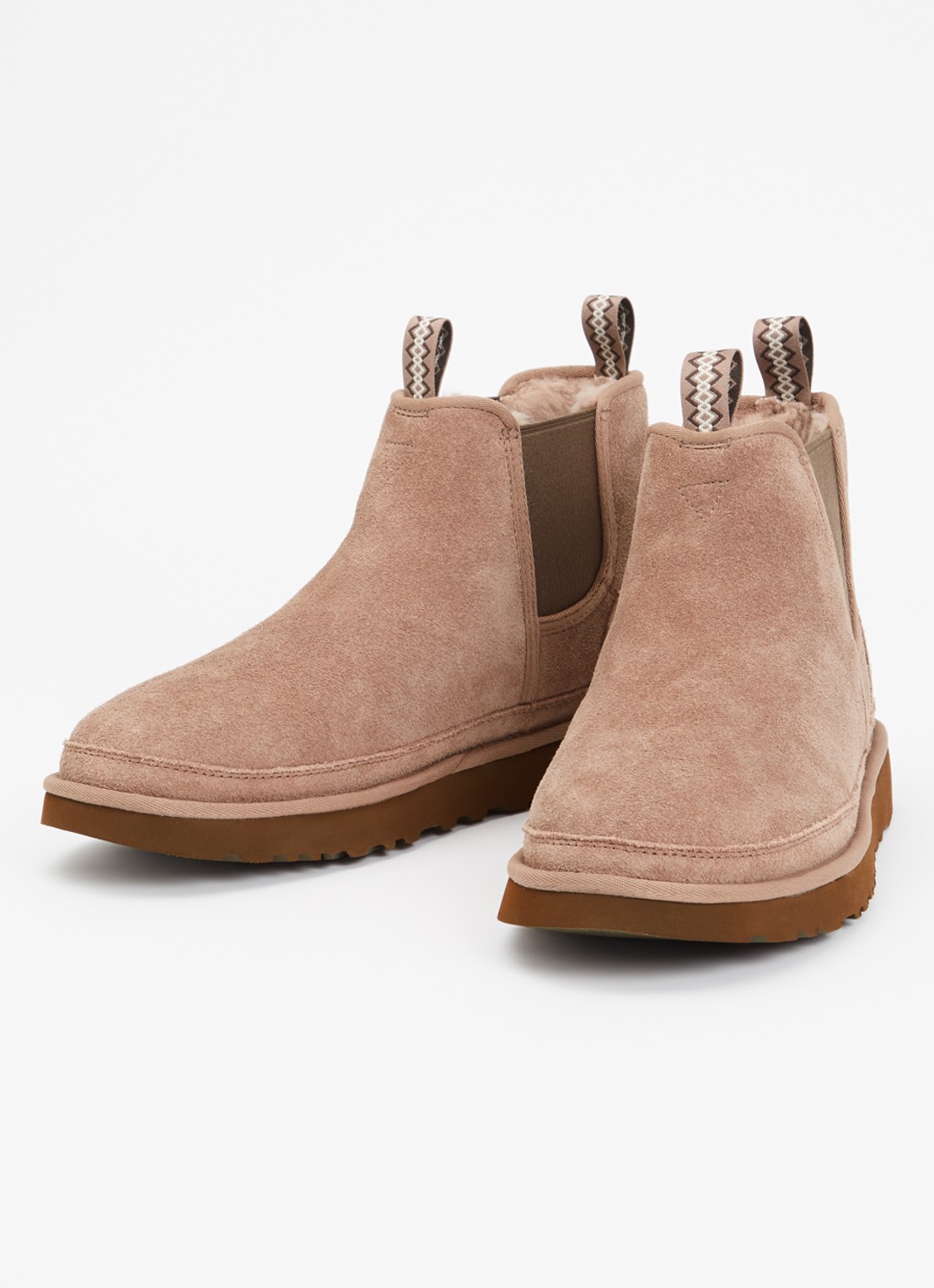 UGG Neumel chelsea boot van suède  - detail 3 lichtbruin