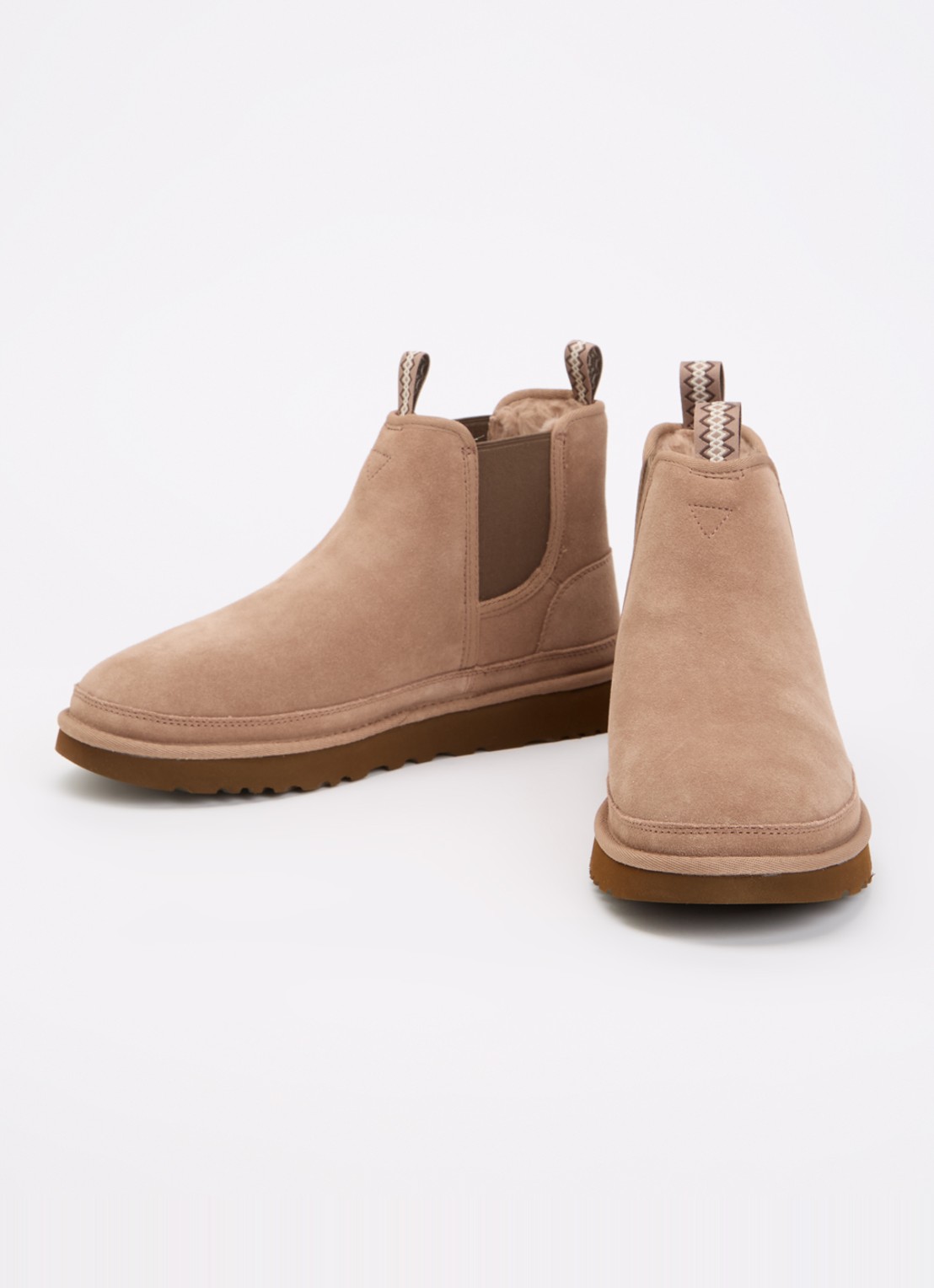 UGG Neumel chelsea boot van suède  - detail 4 beige