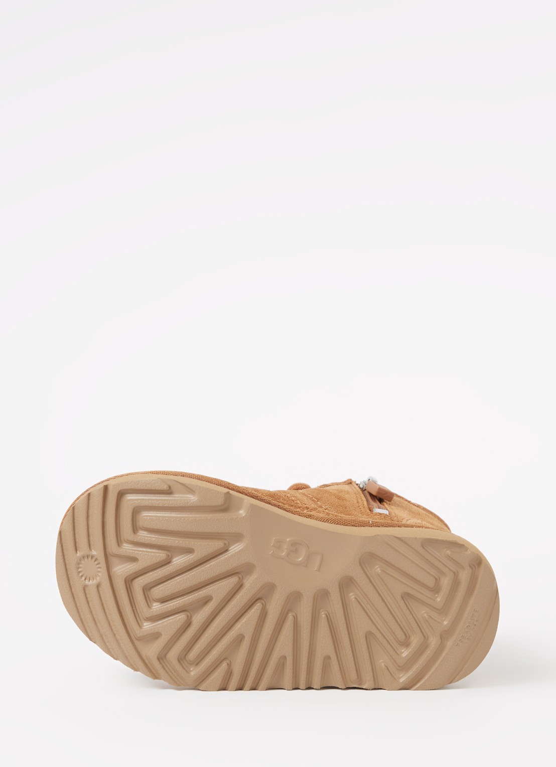 UGG Neumel II enkellaarsje van suède - detail 3 cognac