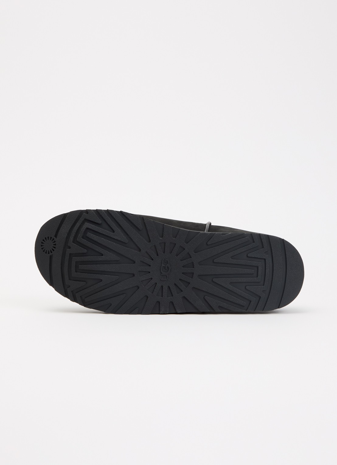 UGG Otzo muiltje van leer - detail 4 zwart