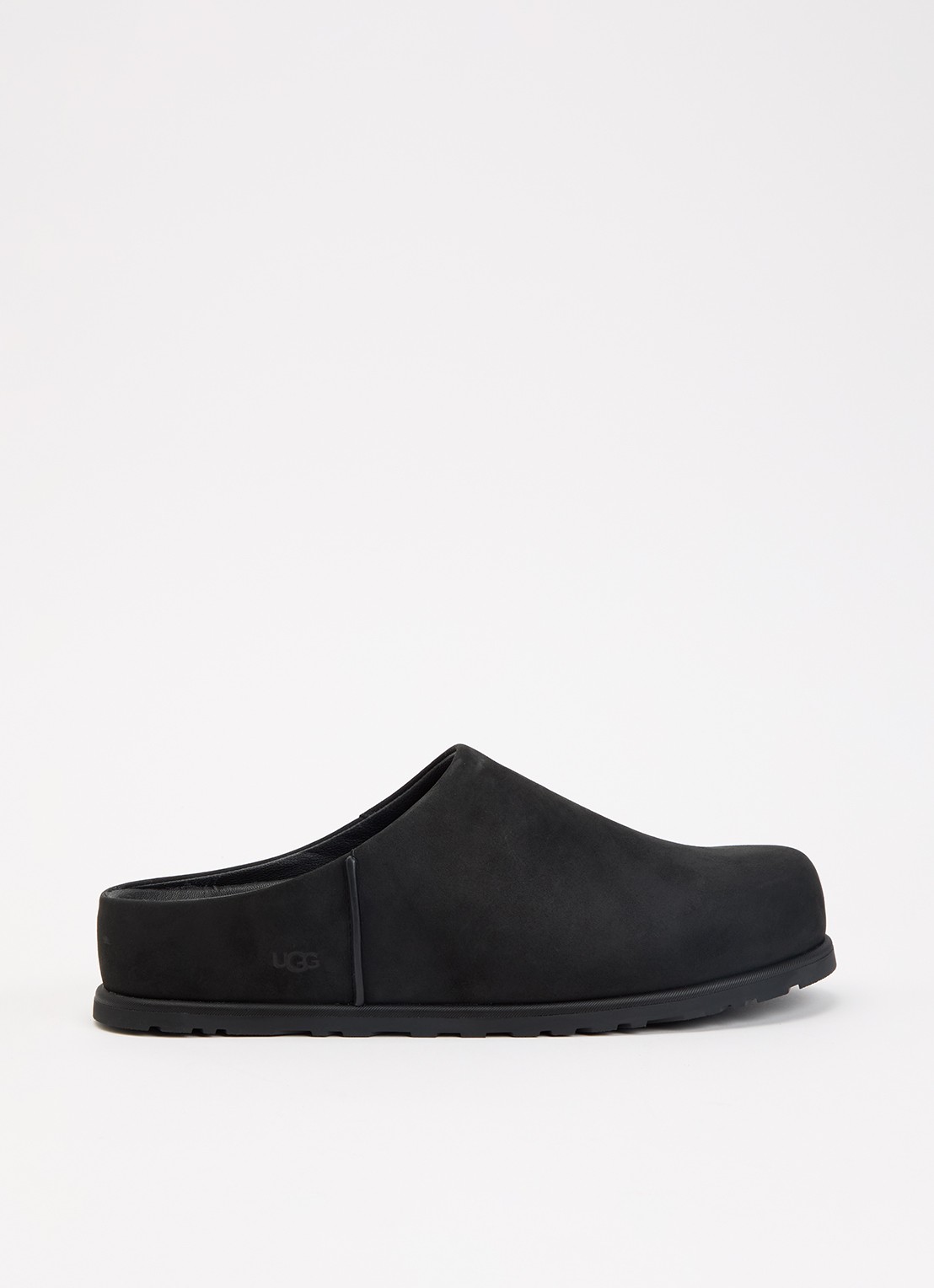 UGG Otzo muiltje van leer - voorkant 5 zwart