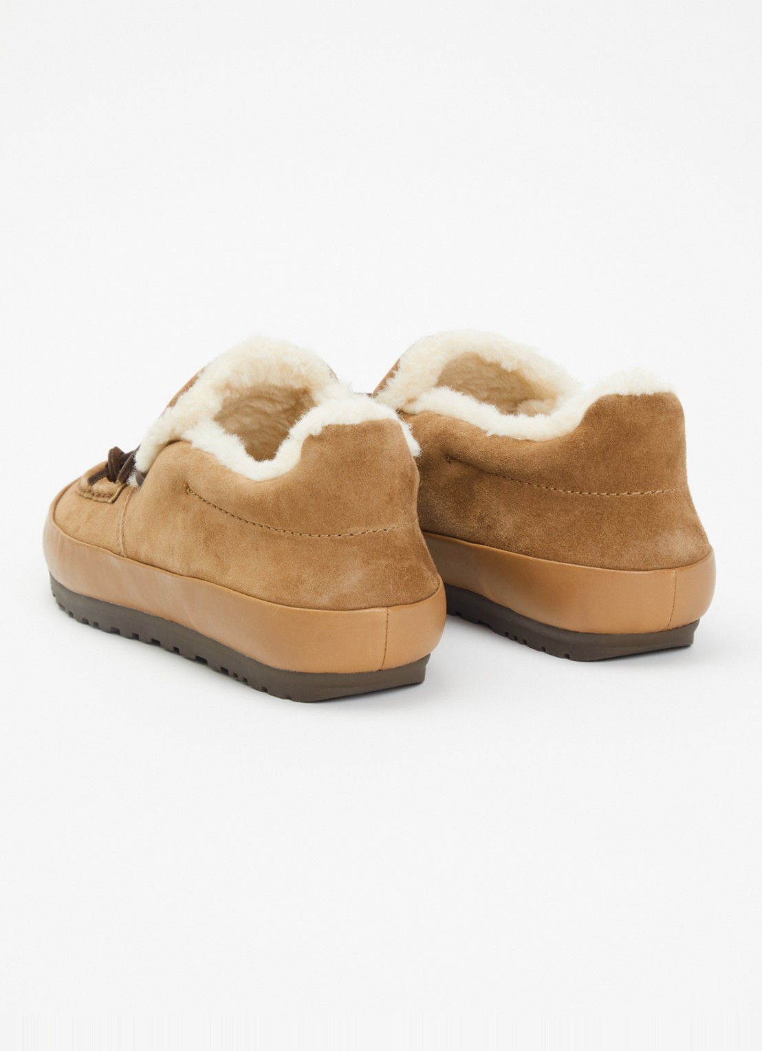 UGG Quill instapper van suède - achterkant 4 lichtbruin