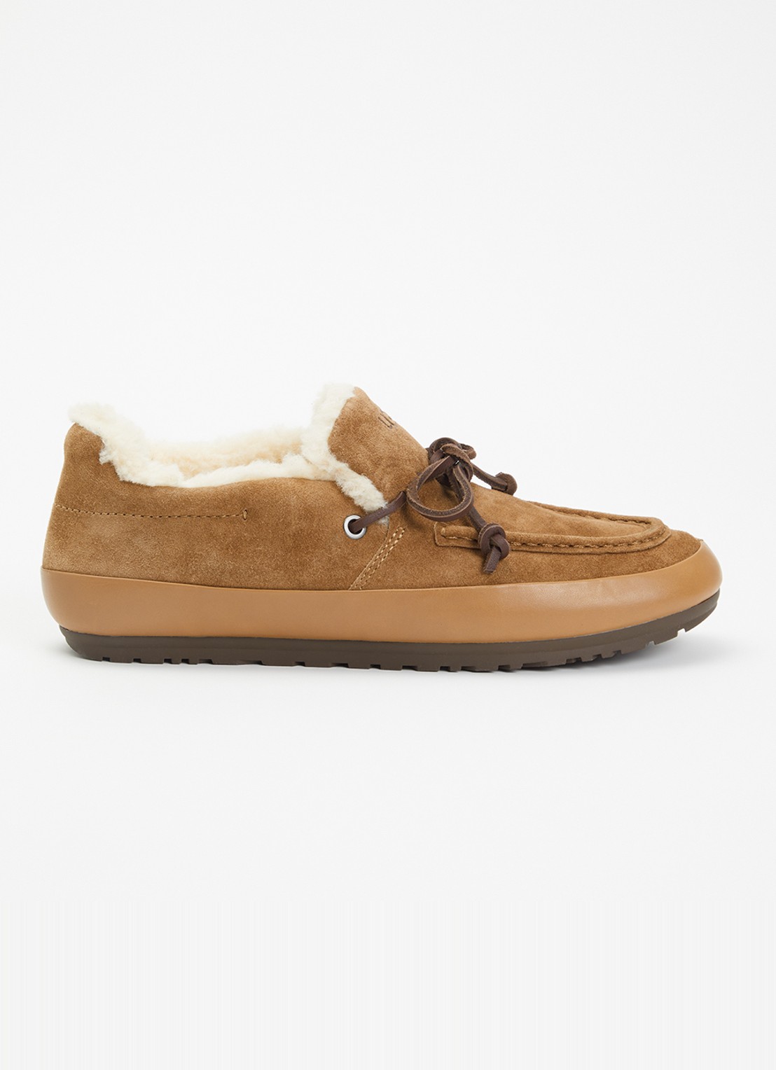 UGG Quill instapper van suède - voorkant 5 lichtbruin
