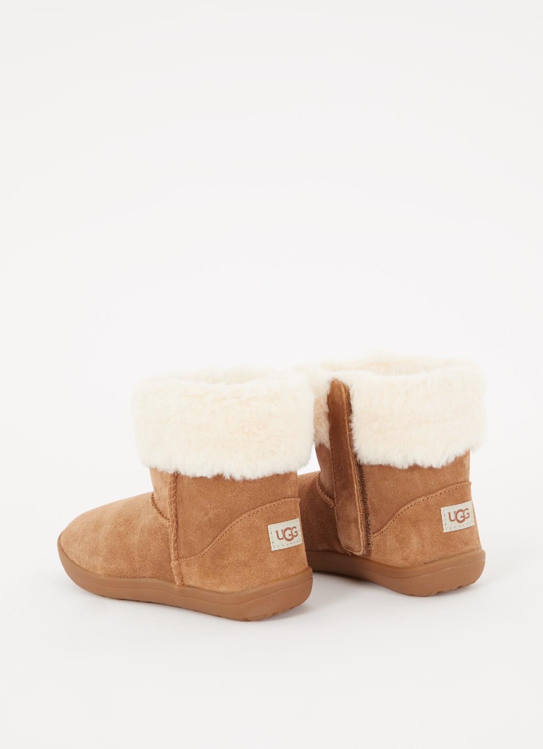 UGG Sammee enkellaarsje van suède - achterkant 2 camel