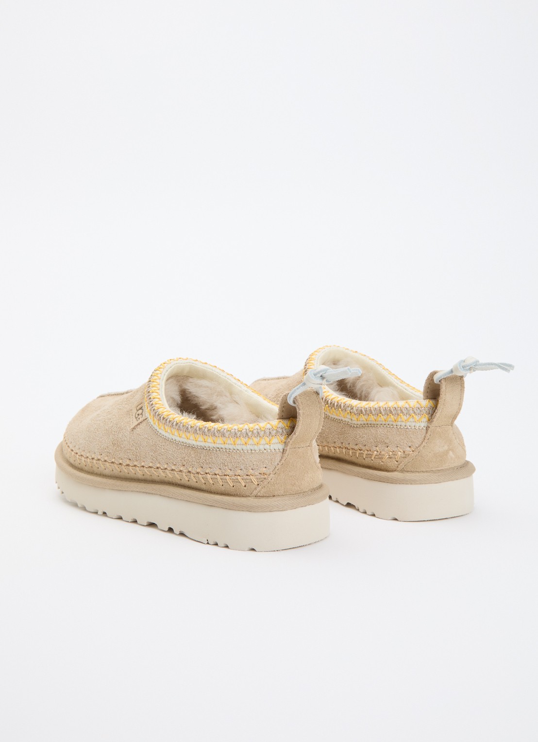 UGG Tasman Biarritz instapper van suède - achterkant 5 donkerbeige