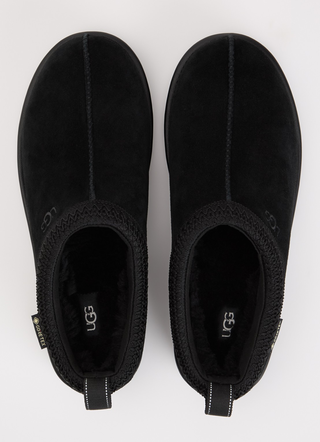 UGG Tasman GTX instapper van suède - detail 2 zwart