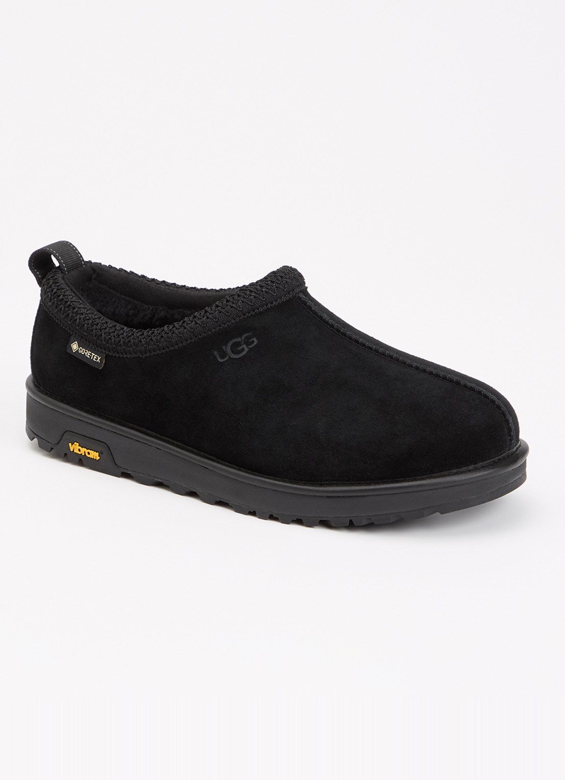 UGG Tasman GTX instapper van suède - voorkant 5 zwart