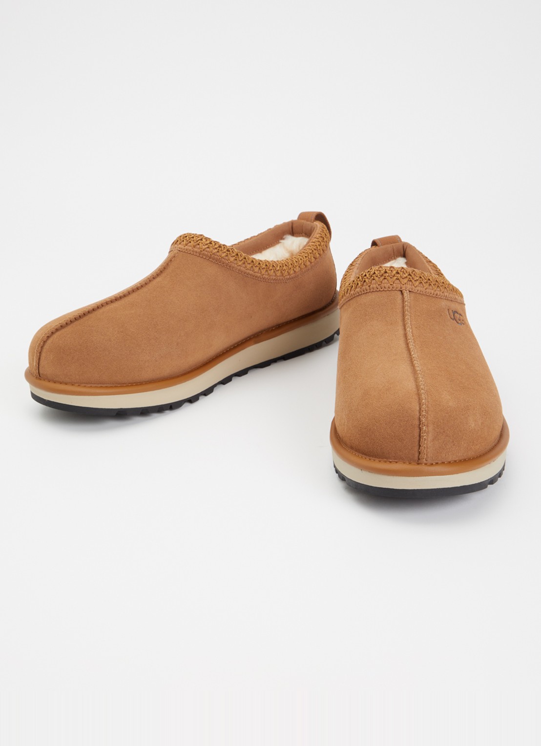 UGG Tasman GTX instapper van suède - detail 2 camel