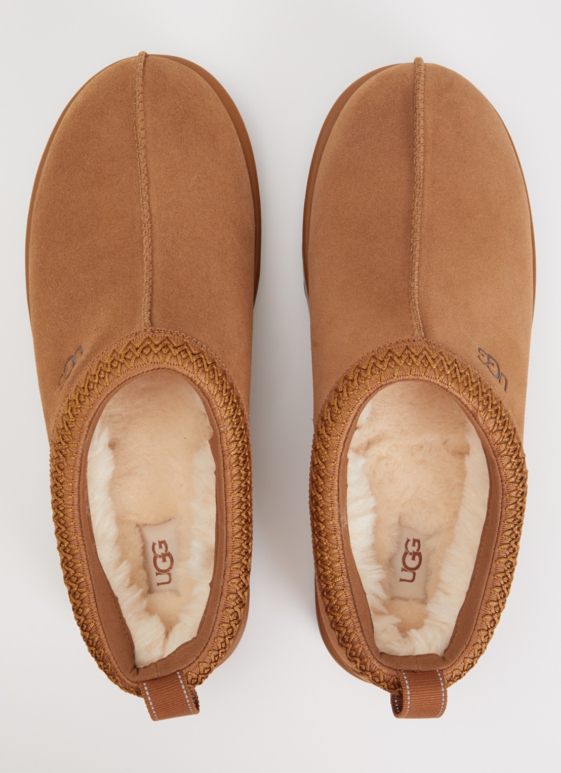 UGG Tasman GTX instapper van suède - detail 3 camel