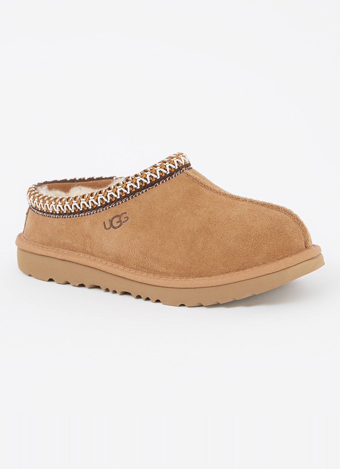 UGG Tasman II instapper van suède - voorkant 4 camel