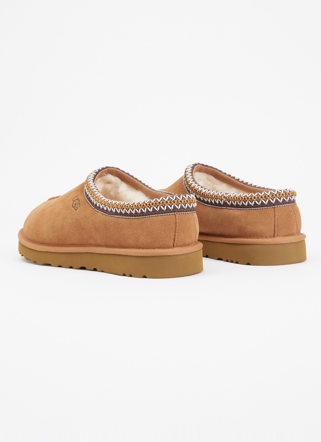 UGG Tasman II instapper van suède - achterkant 4 camel