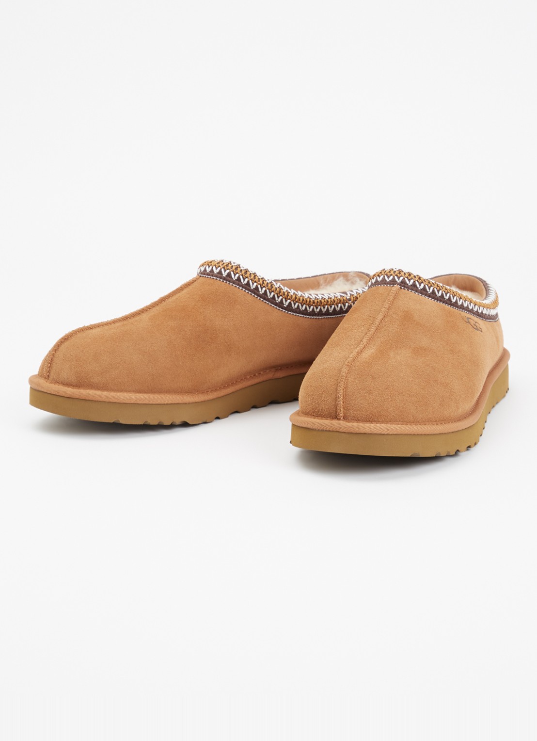 UGG Tasman II instapper van suède - detail camel