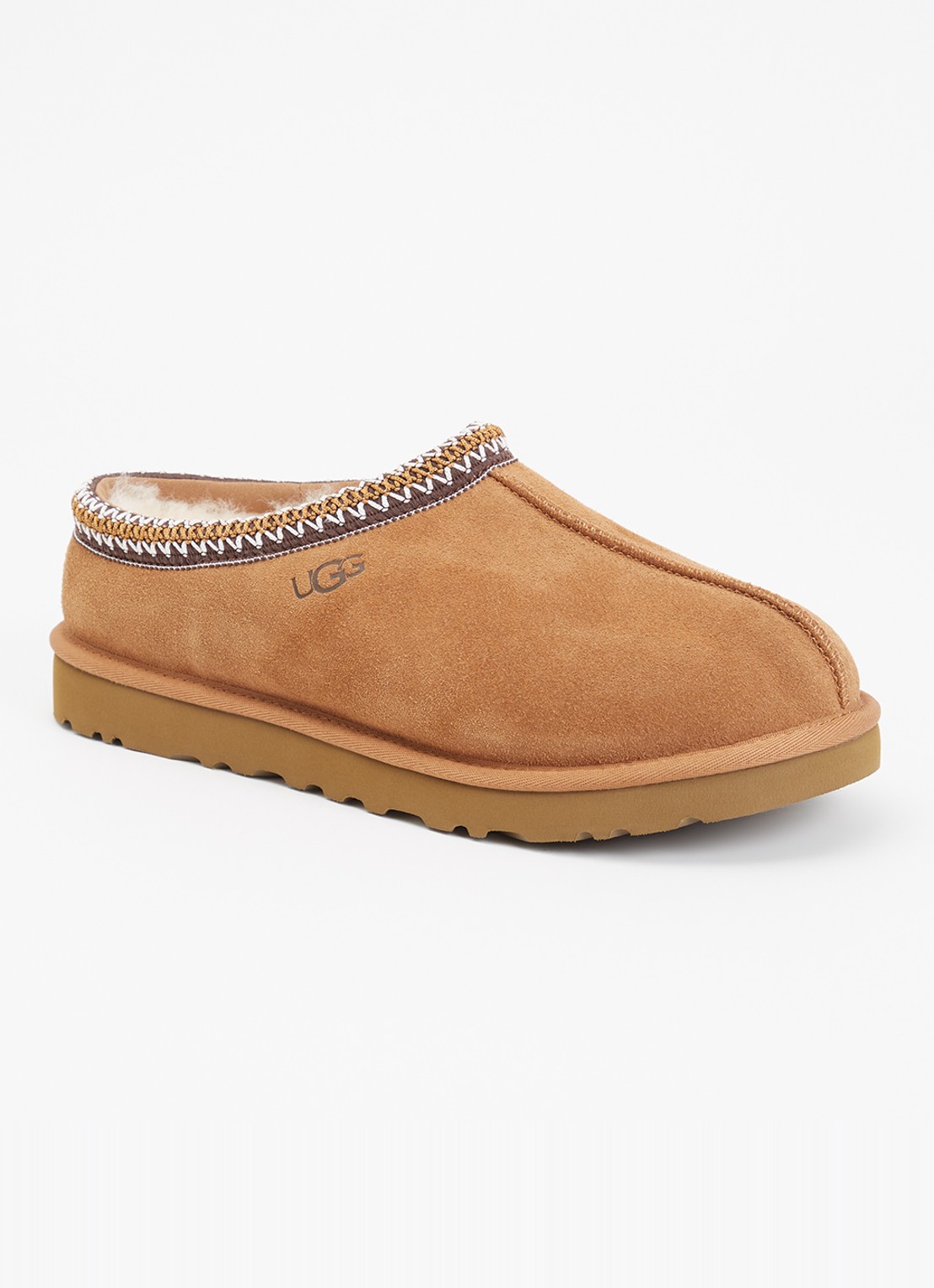UGG Tasman II instapper van suède - voorkant 5 camel