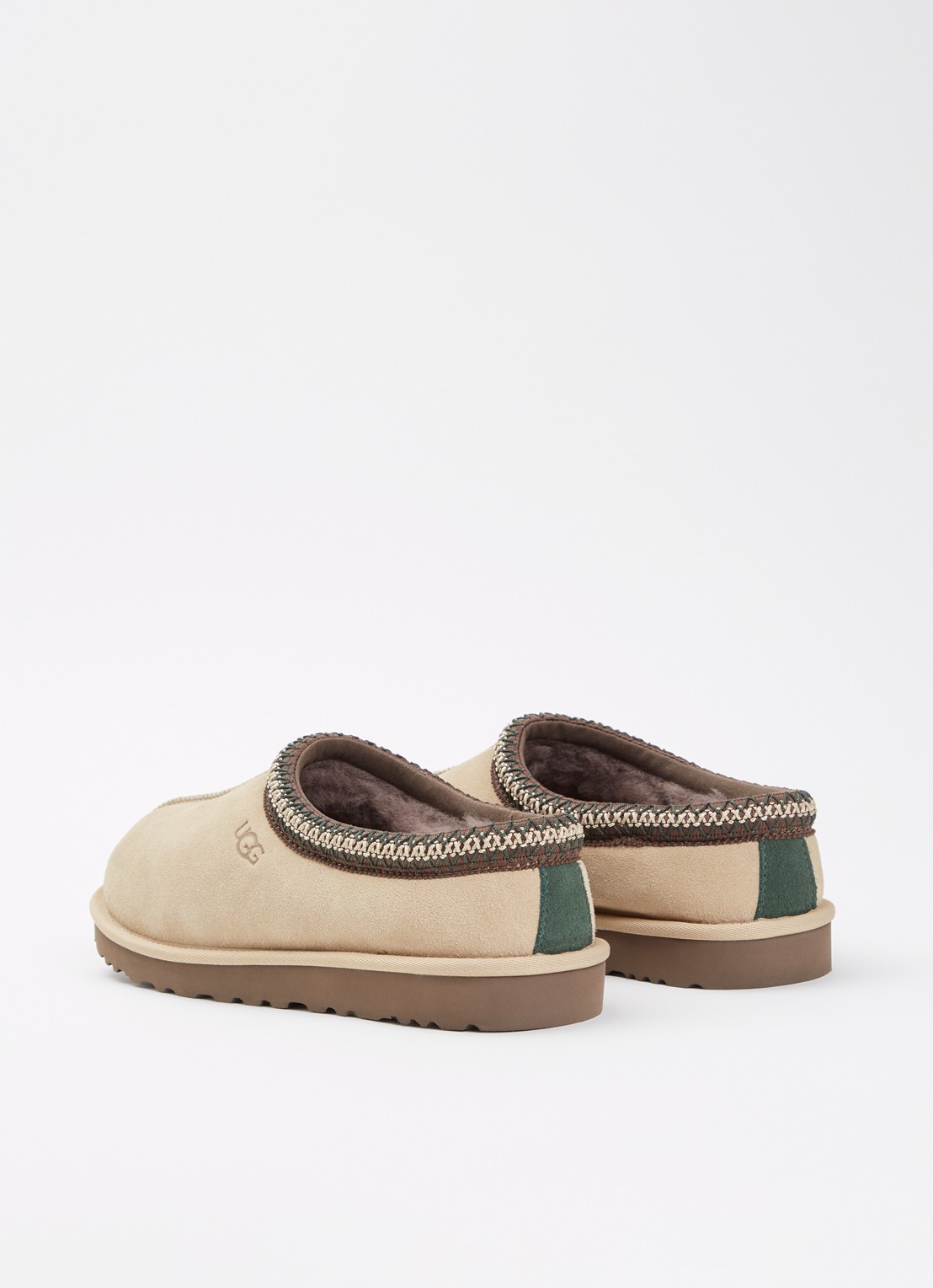 UGG Tasman II instapper van suède - achterkant 5 beige