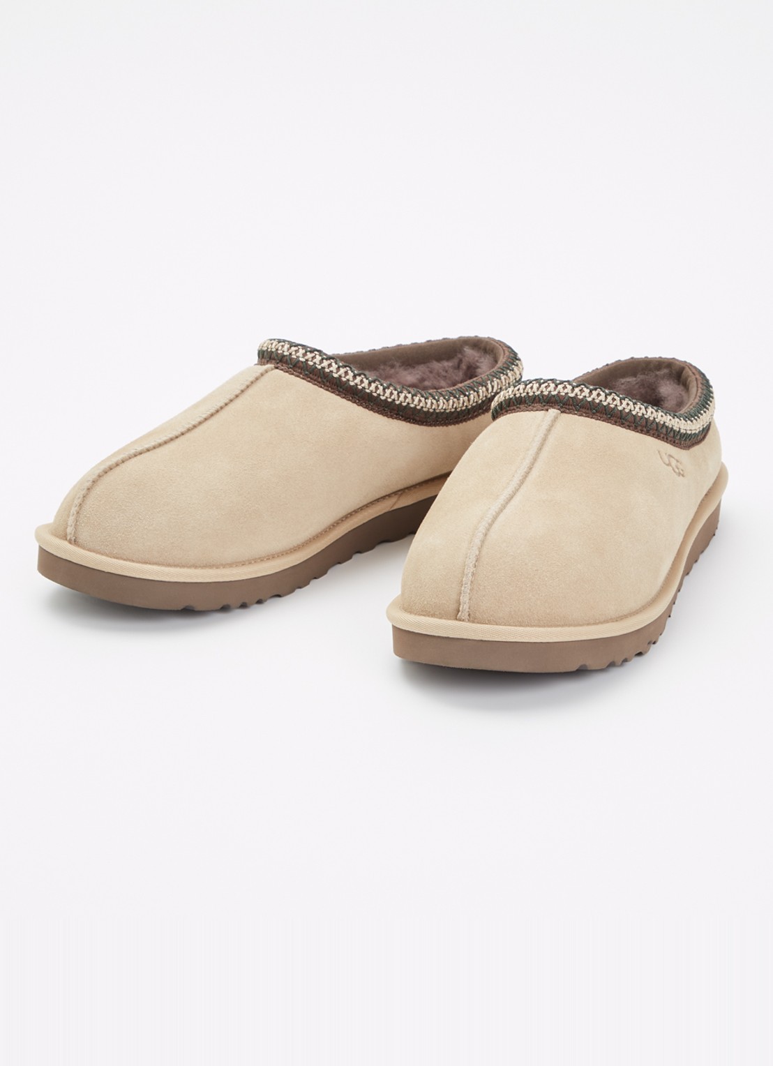 UGG Tasman II instapper van suède - detail 2 beige
