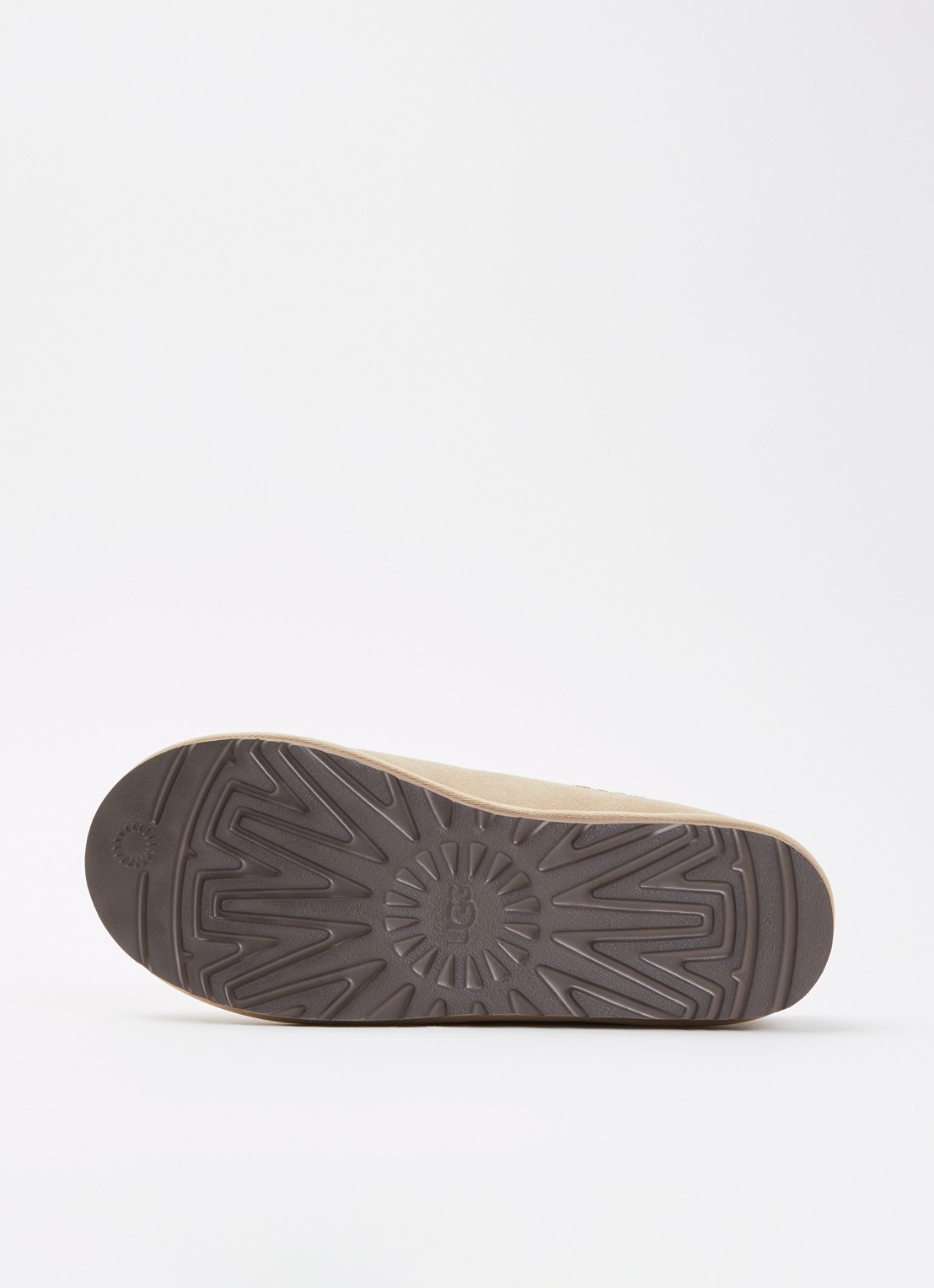 UGG Tasman II instapper van suède - detail 4 beige