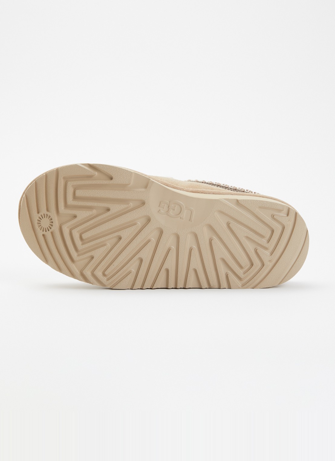 UGG Tasman instapper van suède - detail 4 beige