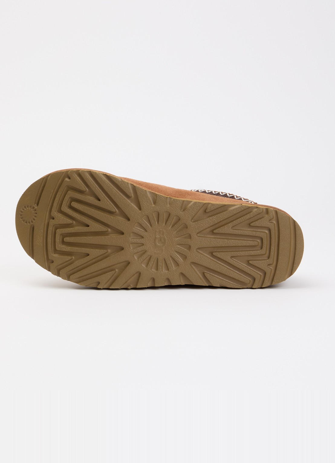 UGG Tasman ll instapper van suède - detail 5 kastanjebruin