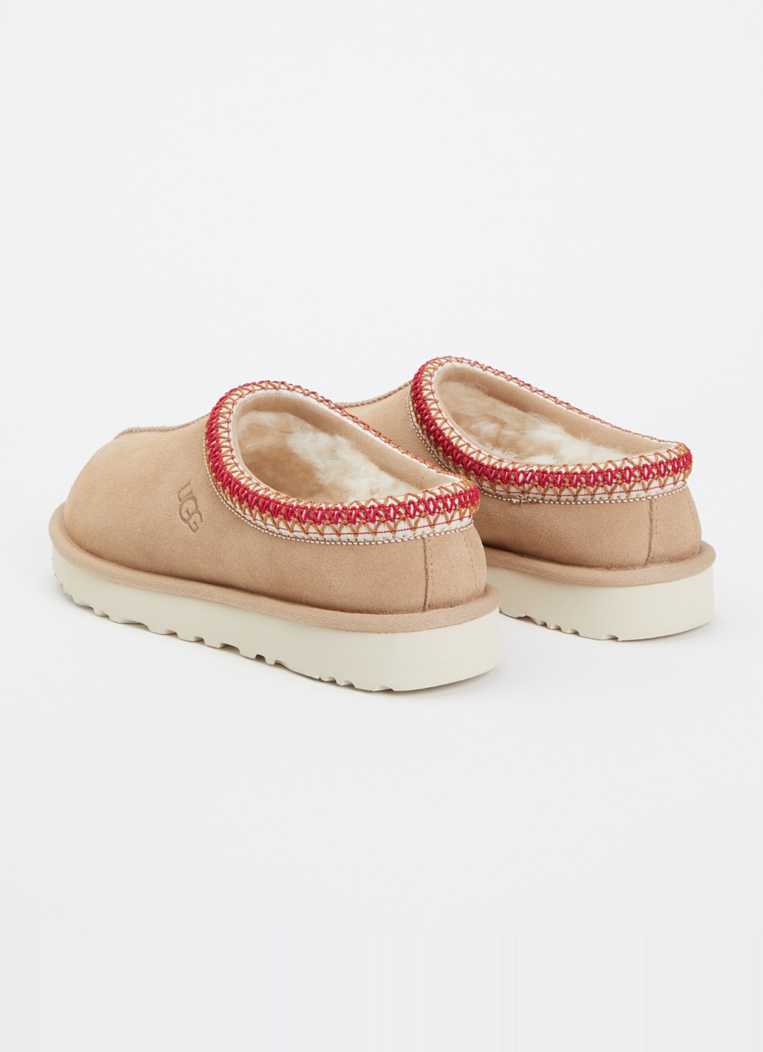UGG Tasman ll instapper van suède - achterkant zand