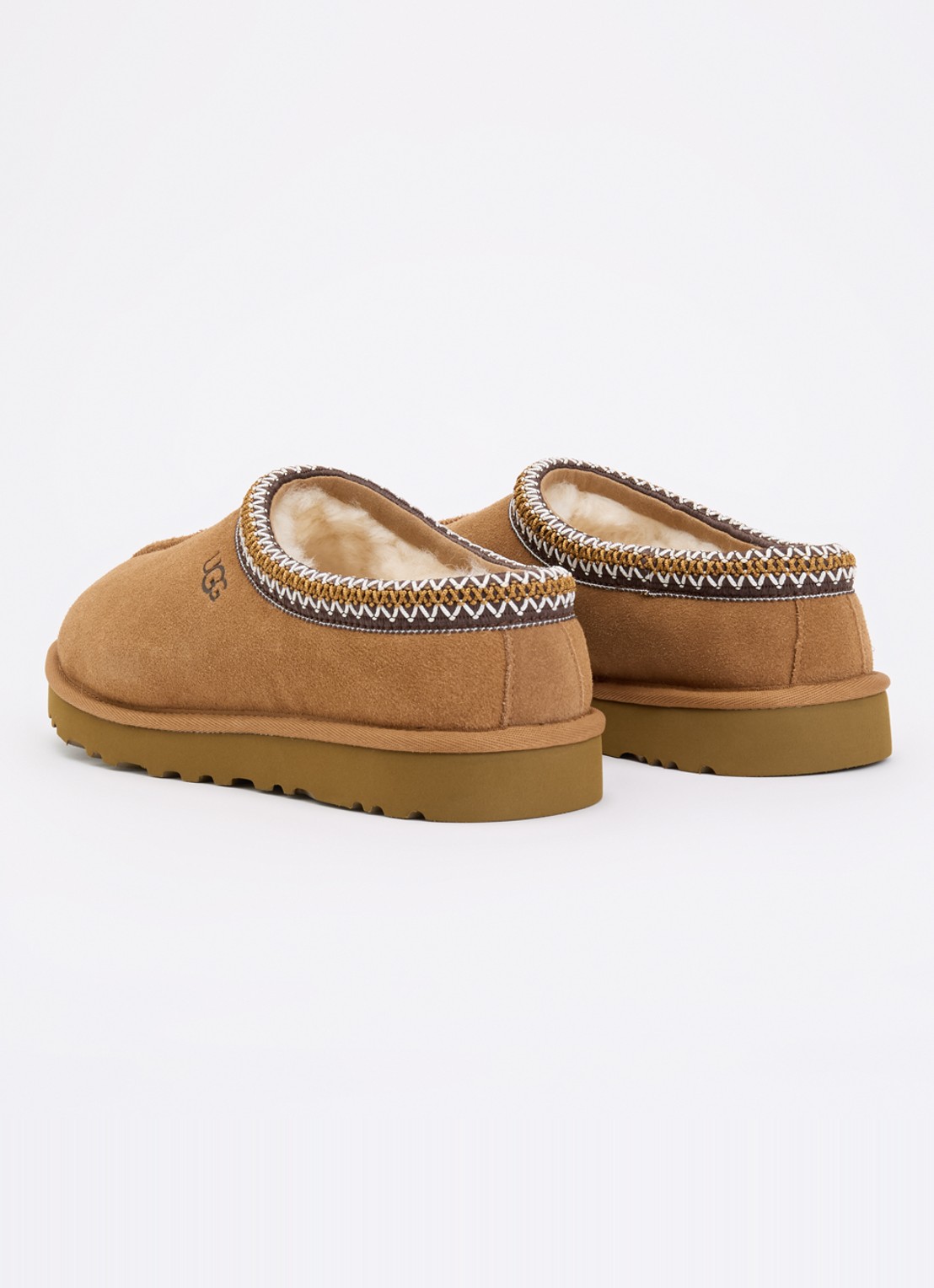 UGG Tasman ll instapper van suède - achterkant 5 camel