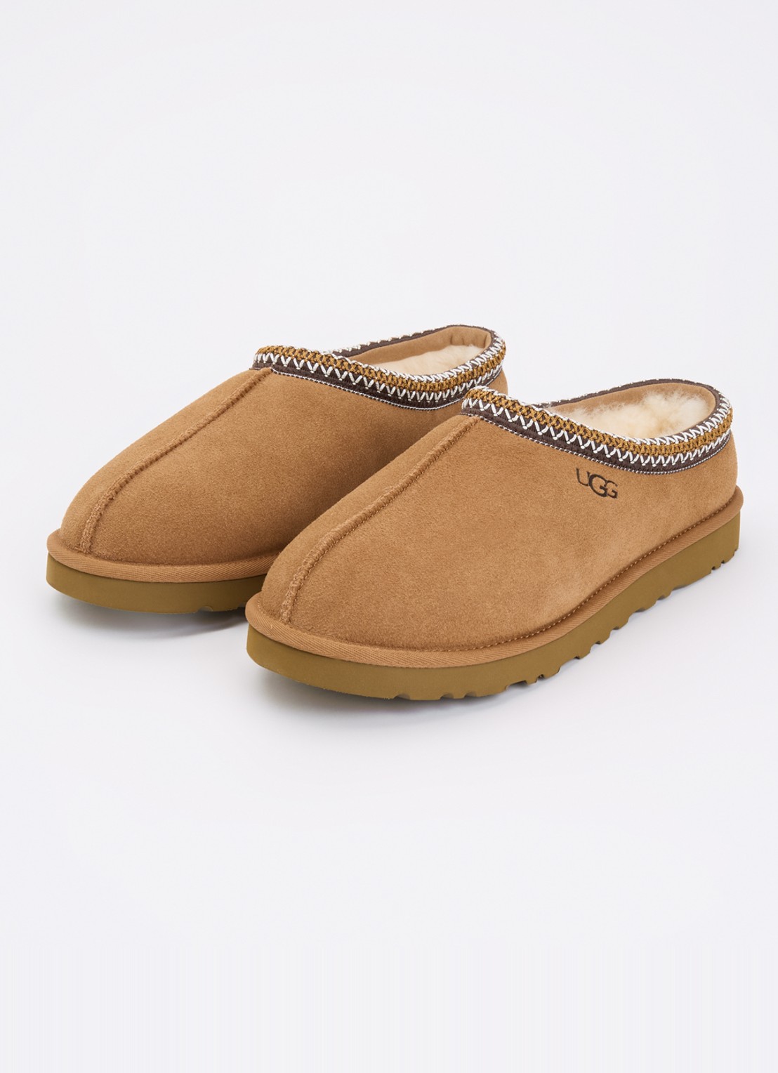 UGG Tasman ll instapper van suède - detail 2 camel