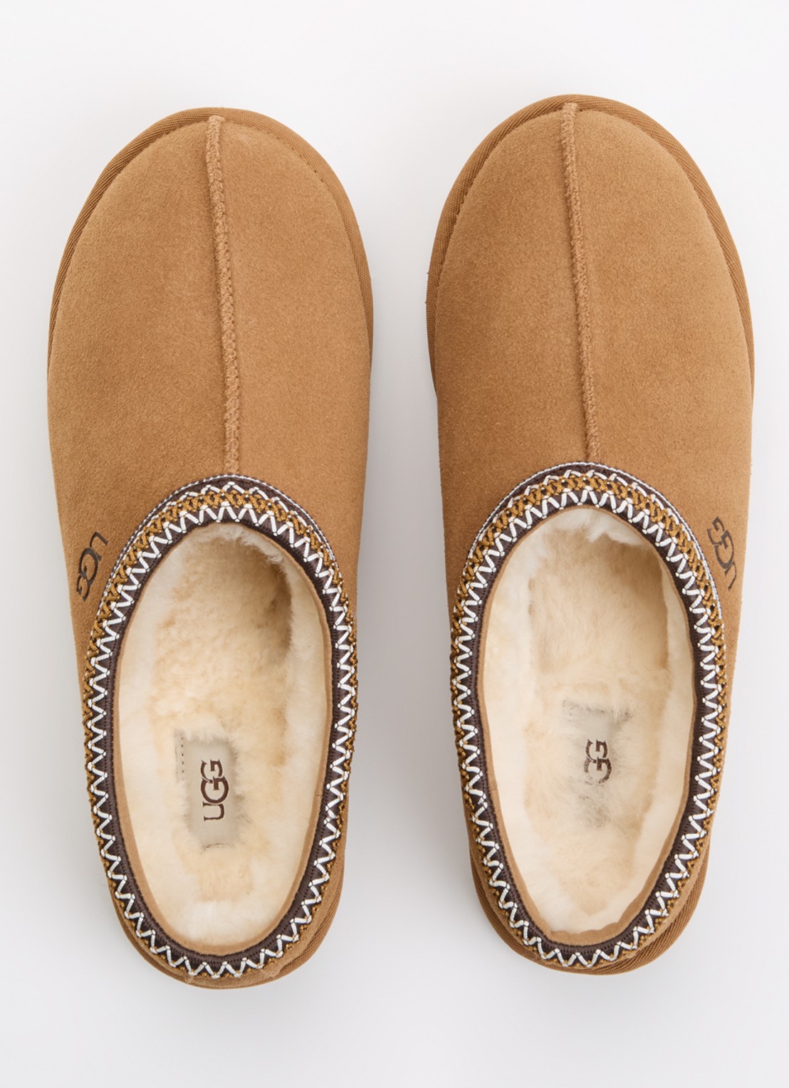 UGG Tasman ll instapper van suède - detail 3 camel
