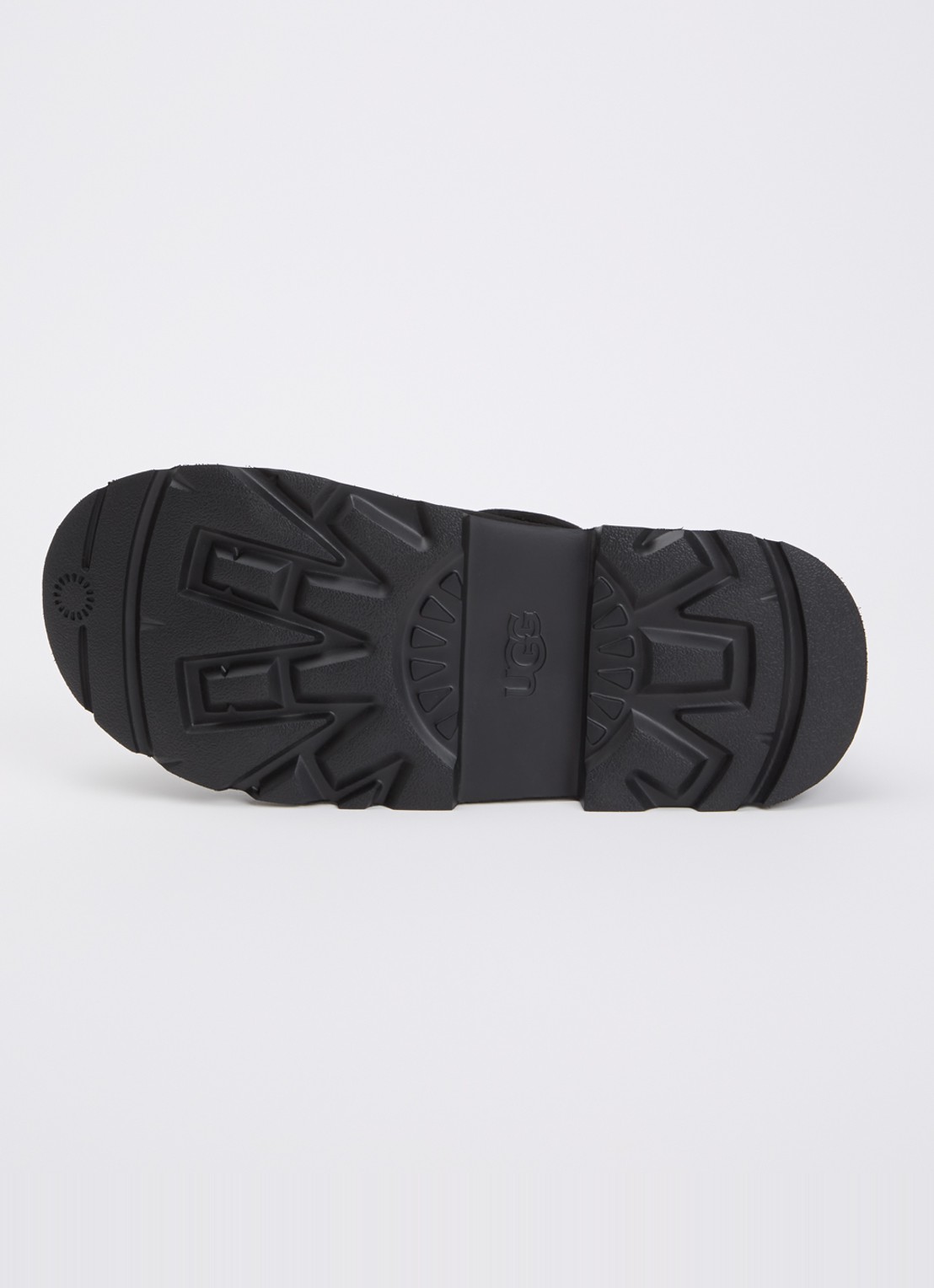 UGG Tasman Lug instapper van suède - detail 4 zwart