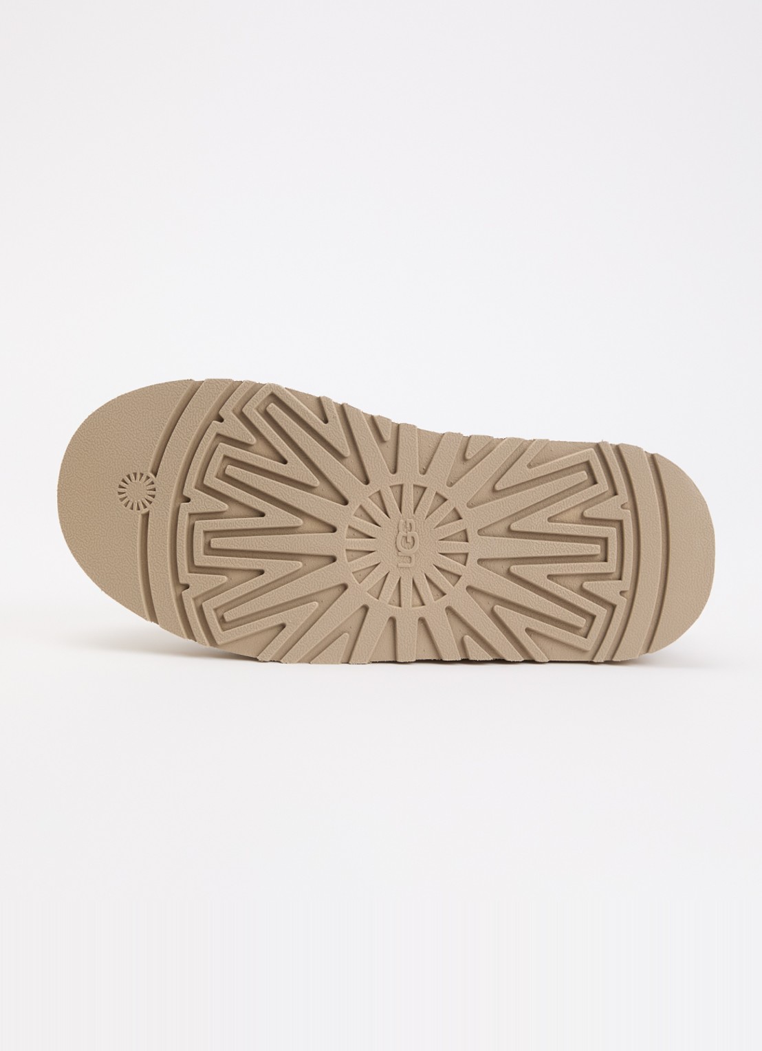 UGG Taz Plains muiltje met panterprint - detail 3 beige