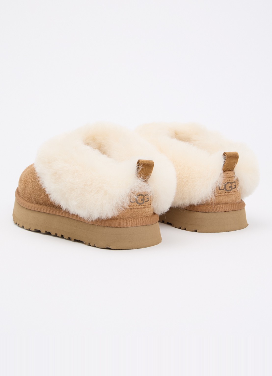 UGG Tazelle instapper van suède - achterkant 2 camel
