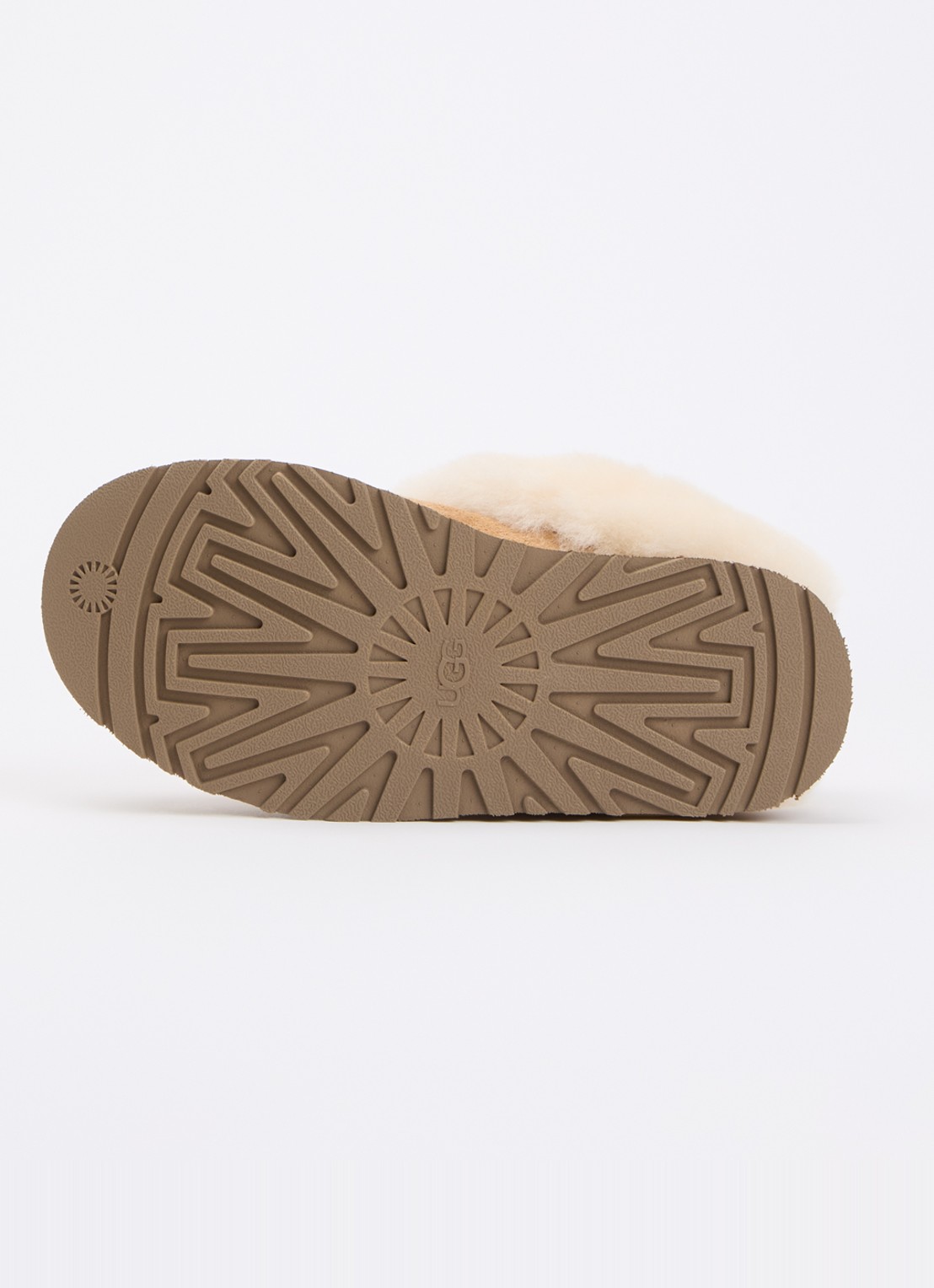UGG Tazelle instapper van suède - detail camel