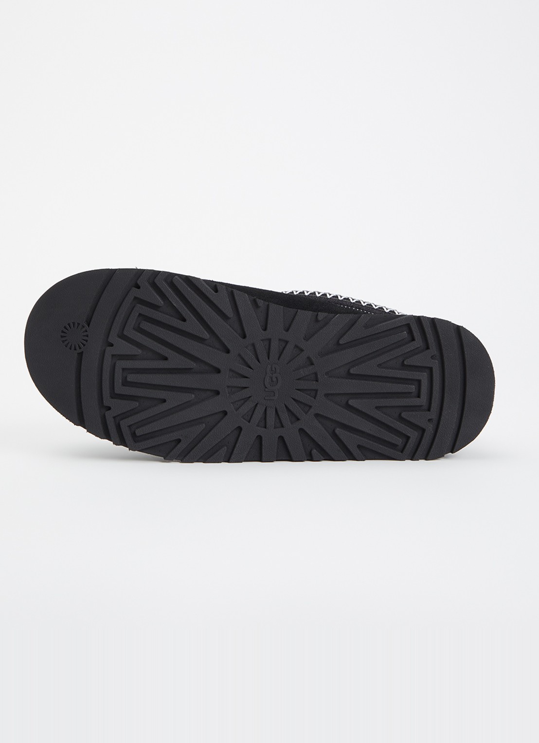 UGG Tazz ll instapper van suède met plateauzool - detail 4 zwart