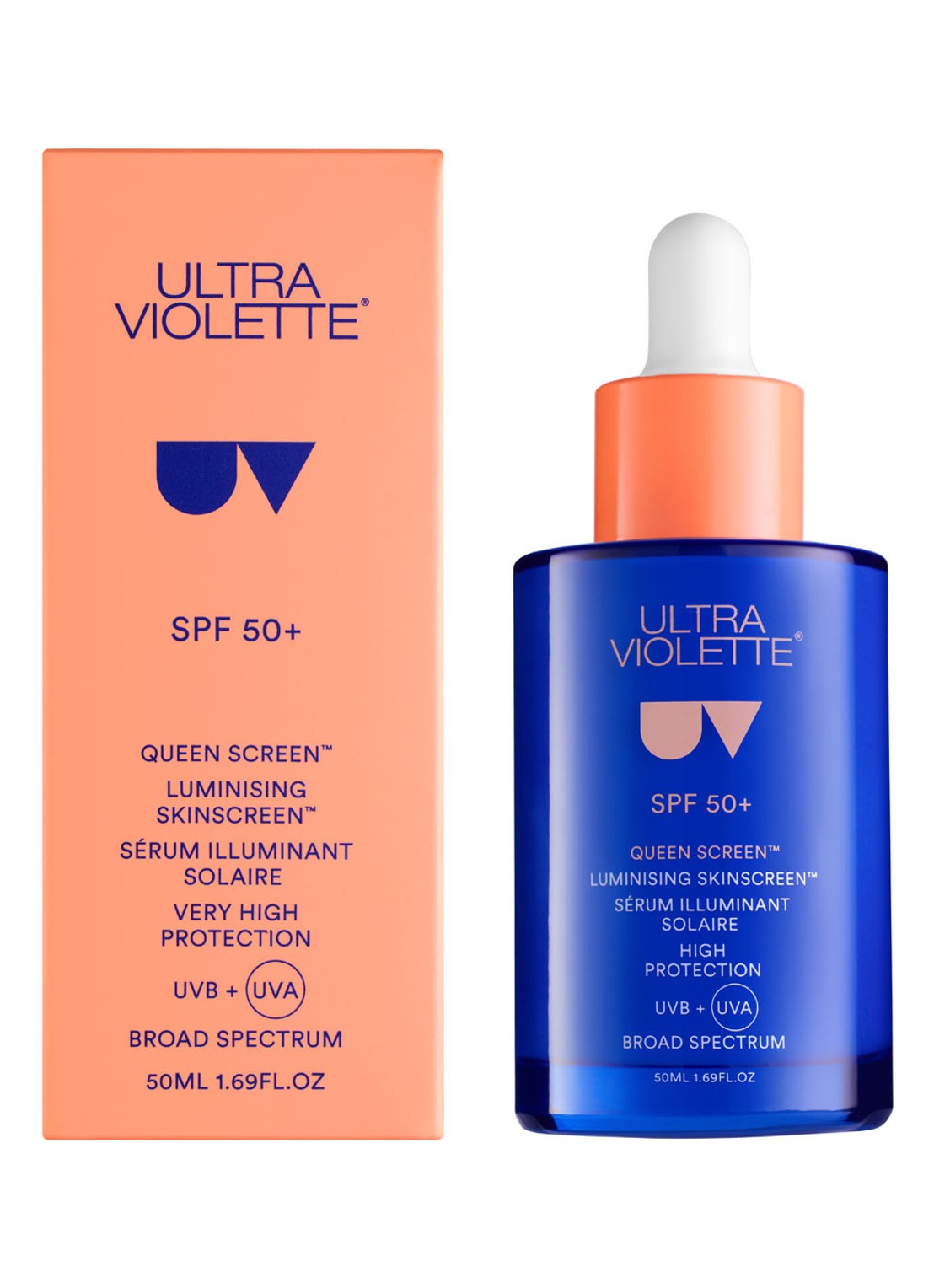 Ultra Violette Queen Screen™ Luminising Skinscreen™ SPF 50+ - gezichtsserum - voorkant undefined