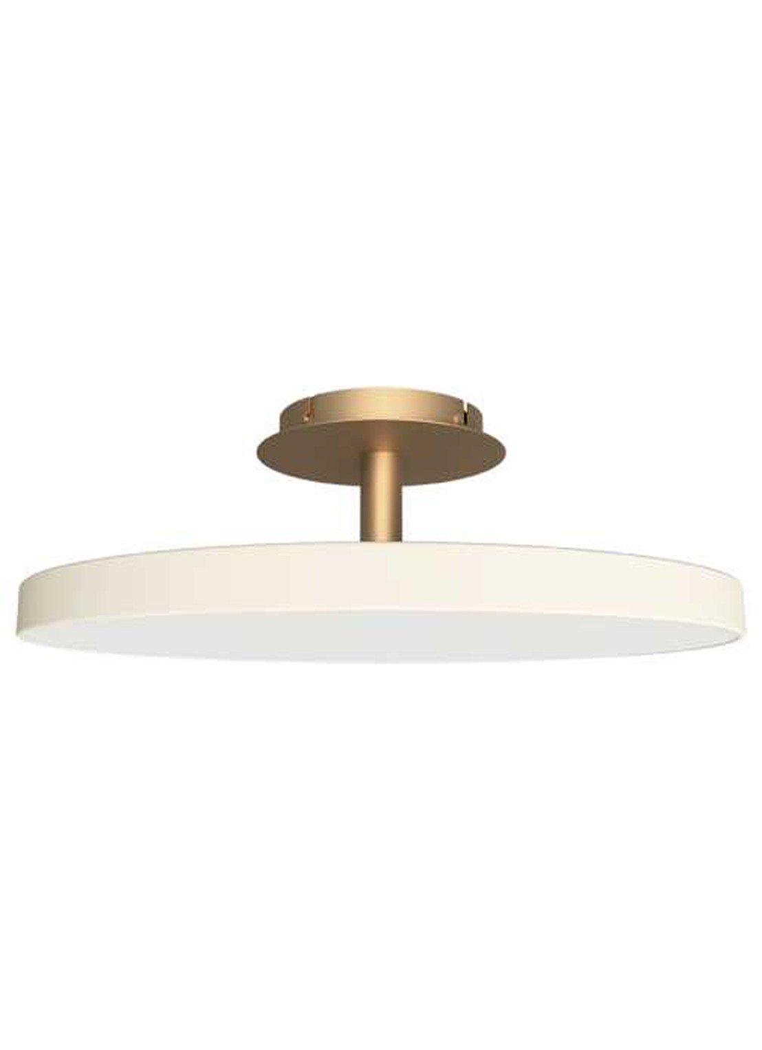 Umage Asteria LED plafondlamp 21 cm - voorkant 3 gebroken wit