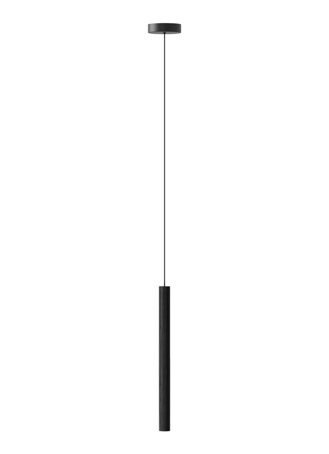 Umage Chimes Tall hanglamp Ø3,4 cm - voorkant zwart